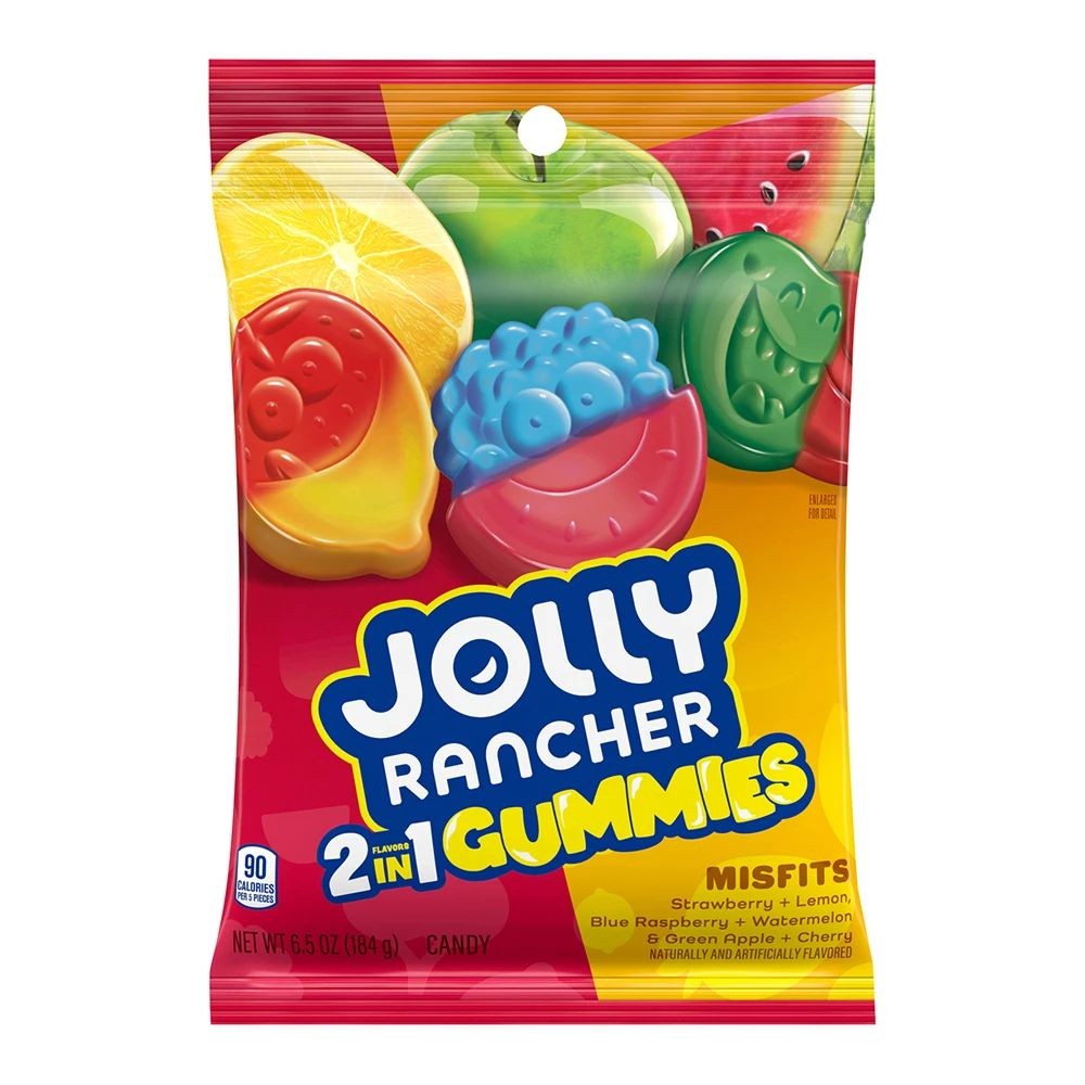 Jolly Rancher Misfits 2-in-1 Gummies