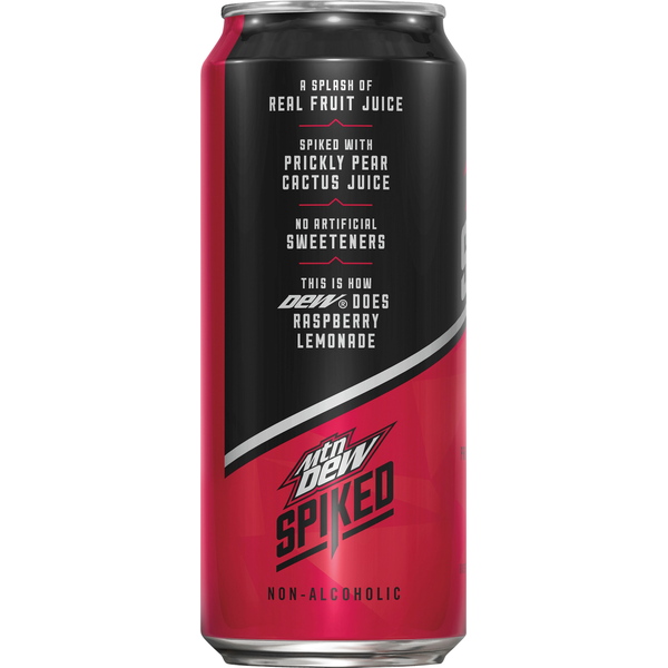 Mountain Dew Spiked Raspberry Lemonade