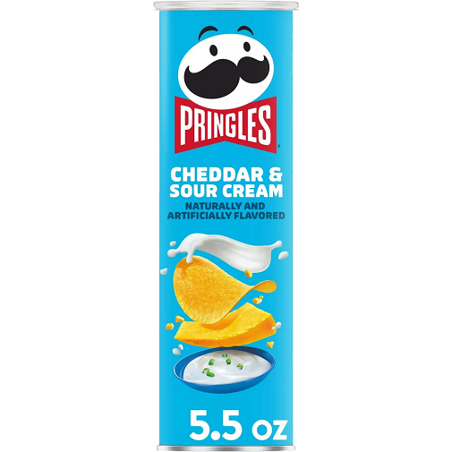 Pringles Cheddar y Crema Agria