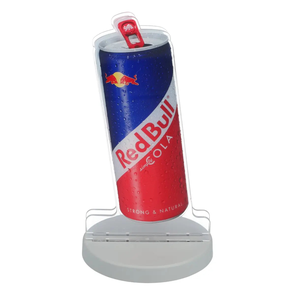 Red Bull Table Display Simply Cola Cans