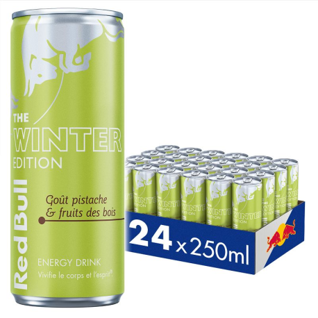 Pack X24 Red Bull Pistachio & Forest Fruit 250ML