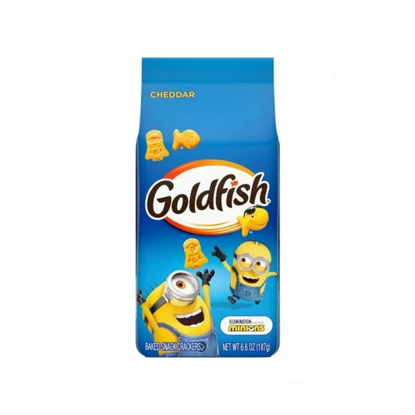 Goldfish Minions Shaped Cheddar Crackers