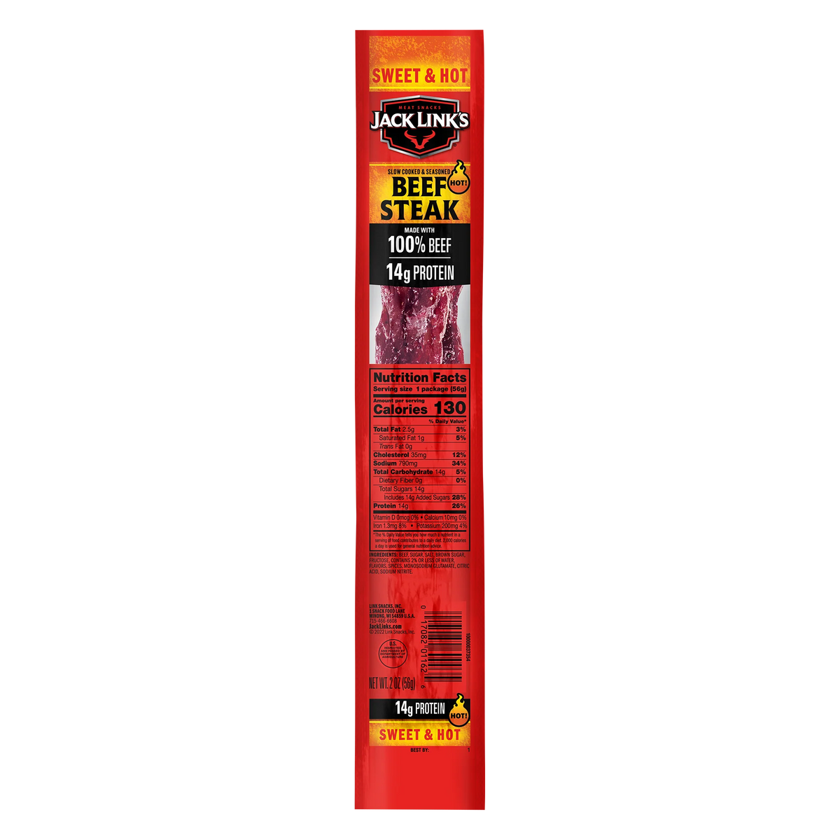 Jack Link’s Sweet & Hot Beef Steak